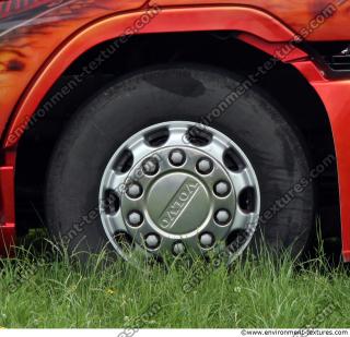 Photo Texture of Truck Wheel